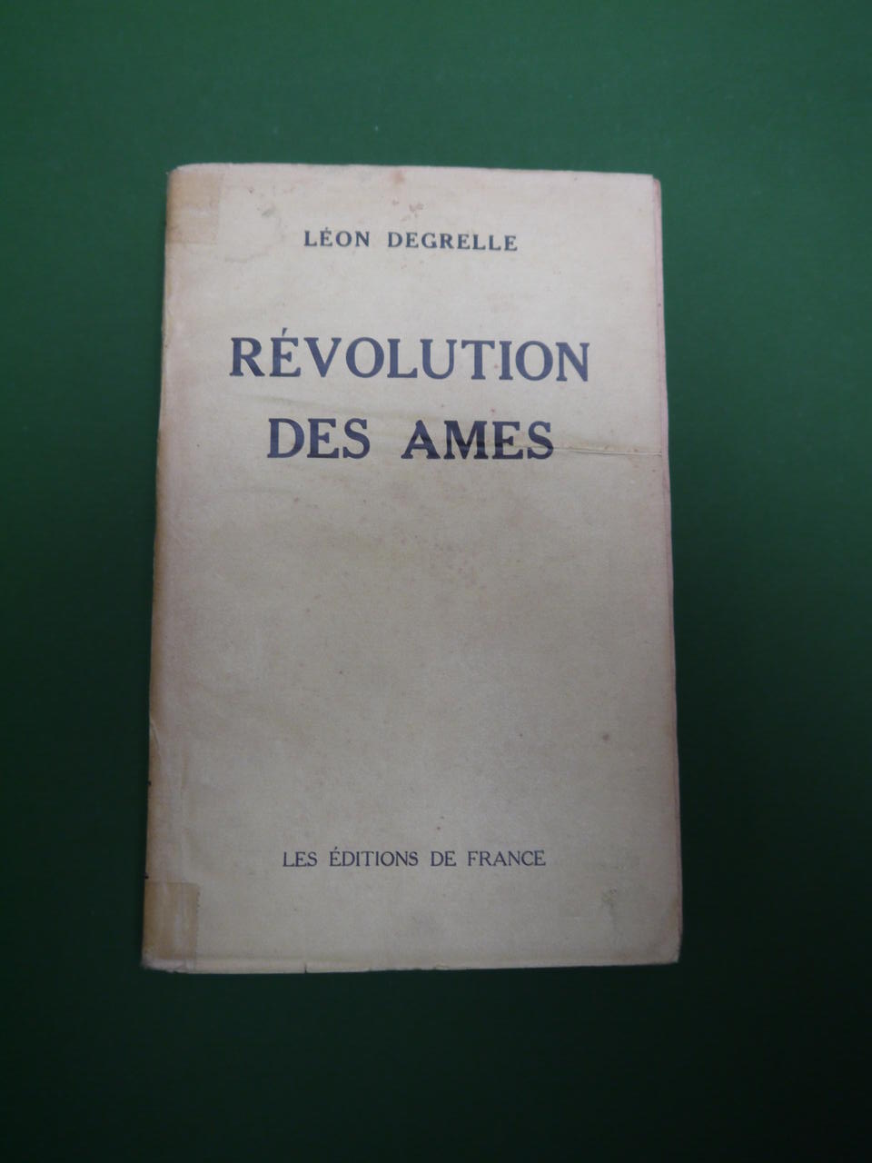 Pochette : Révolution des Âmes